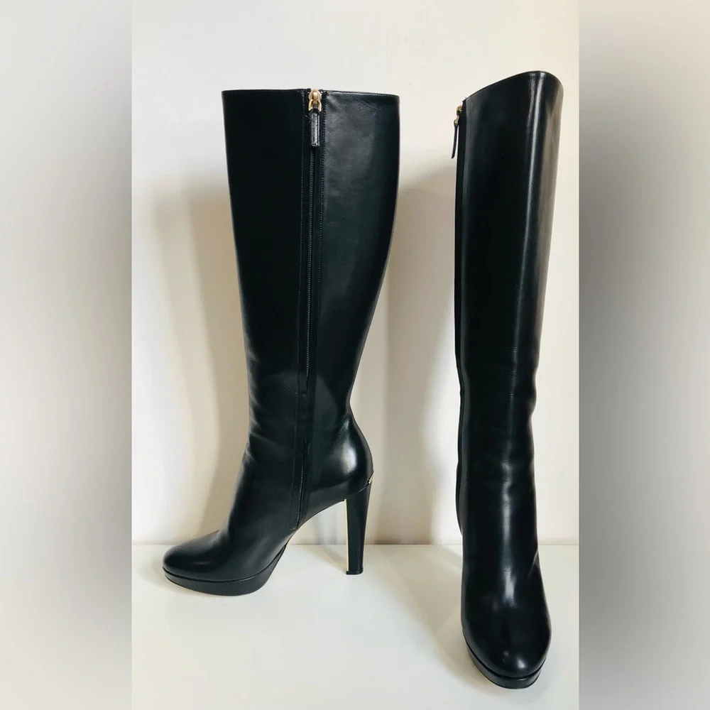 Dior Black Heeled Boots - Picture 2 of 9